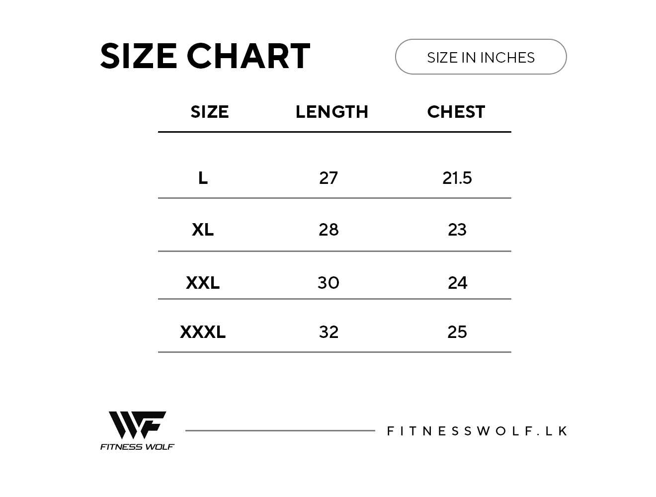Size guide